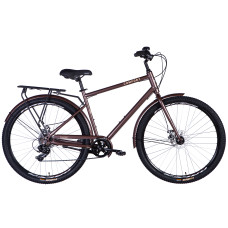 Велосипед уцінений ST 28" Dorozhnik COMFORT MALE DD FR рама-20" коричневий 2025 Велосипед уцінений ST 28" Dorozhnik COMFORT MALE DD FR рама-20" коричневий 2025
