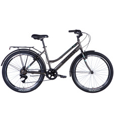 Велосипед ST 26" Discovery PRESTIGE WOMAN Vbr FR рама-17" сірий 2024 крила, крило пер., крило зад., підніжка Велосипед ST 26" Discovery PRESTIGE WOMAN Vbr FR рама-17" сірий 2024 крила, крило пер., крило зад., підніжка