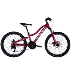 Велосипед ST 24" Discovery KELLY DD FR рама-11" малиновий 2025 Велосипед ST 24" Discovery KELLY DD FR рама-11" малиновий 2025