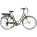 Велосипед з електроприводом 28" ST Dorozhnik eRETRO Vbr FR рама-19" 36B 13А*г 500Вт темно-зелений 2026