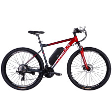 Велосипед з електроприводом 29" AL Formula eF-1 DD CS рама-21" 48B 12.5А*г 500Вт червоно-сріблястий 2026 Велосипед з електроприводом 29" AL Formula eF-1 DD CS рама-21" 48B 12.5А*г 500Вт червоно-сріблястий 2026