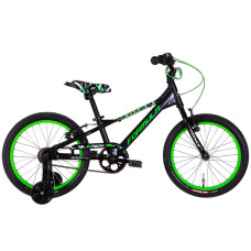 Велосипед AL 18" Formula Kid SLIM BH рама-9" чорний з зеленим 2026 Велосипед AL 18" Formula Kid SLIM BH рама-9" чорний з зеленим 2026