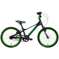 Велосипед AL 20" Formula Kid SLIM BH рама-10" чорний з зеленим 2026