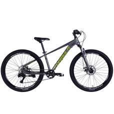 Велосипед AL 26" Formula ZEPHYR 3.0 DD CS рама-14" сірий з зеленим 2026 Велосипед AL 26" Formula ZEPHYR 3.0 DD CS рама-14" сірий з зеленим 2026