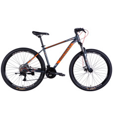 Велосипед AL 27,5" Discovery BASTION DD CS рама-17" сіро-помаранчевий 2025 Велосипед AL 27,5" Discovery BASTION DD CS рама-17" сіро-помаранчевий 2025