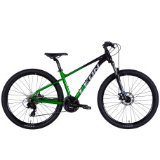 Велосипед AL 27,5" Leon XC 105 DD CS рама-16" чорний з зеленим 2025 Велосипед AL 27,5" Leon XC 105 DD CS рама-16" чорний з зеленим 2025