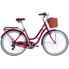 Велосипед AL 28" Dorozhnik CORAL Vbr FR рама-19" рубіновий 2025 Велосипед AL 28" Dorozhnik CORAL Vbr FR рама-19" рубіновий 2025