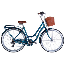 Велосипед AL 28" Dorozhnik CORAL Vbr FR рама-19" темно-бірюзовий 2025 Велосипед AL 28" Dorozhnik CORAL Vbr FR рама-19" темно-бірюзовий 2025