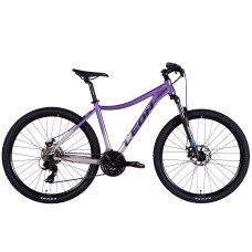 Велосипед AL 27,5" Leon XC LADY 105 DD CS рама-18" бузковий зі сріблястим 2025 Велосипед AL 27,5" Leon XC LADY 105 DD CS рама-18" бузковий зі сріблястим 2025
