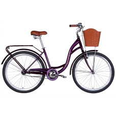 Велосипед ST 26" Dorozhnik AQUAMARINE BH рама-17" темно-фіолетовий 2026 Велосипед ST 26" Dorozhnik AQUAMARINE BH рама-17" темно-фіолетовий 2026
