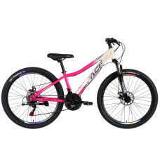 Велосипед ST 26" SPACE AURORA DD FR рама-13" біло-рожевий 2026 Велосипед ST 26" SPACE AURORA DD FR рама-13" біло-рожевий 2026