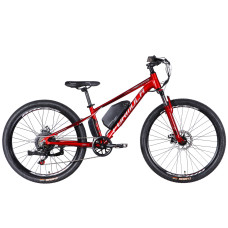 Велосипед з електроприводом 26" AL Formula eMOTION DD FR рама-13" 36B 10А*г 500Вт червоно-сріблястий 2026 Велосипед з електроприводом 26" AL Formula eMOTION DD FR рама-13" 36B 10А*г 500Вт червоно-сріблястий 2026
