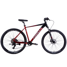 Велосипед AL 29" Formula ZEPHYR 1.0 HDD рама-21" чорно-червоний 2026 Велосипед AL 29" Formula ZEPHYR 1.0 HDD рама-21" чорно-червоний 2026