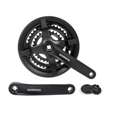 Шатун L170мм 24-34-42Т під квадрат SHIMANO FC-TY301 чорний