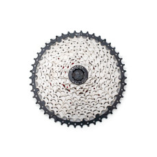 Касета 11-к SkilFul CS-G620 11-46T c ал. павуком, нікельована Касета 11-к SkilFul CS-G620 11-46T c ал. павуком, нікельована