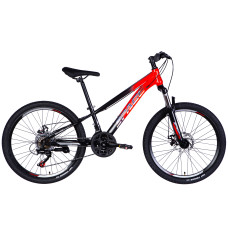 Велосипед ST 24" SPACE MARS DD FR рама-11" червоно-чорний (матовий) 2025 Велосипед ST 24" SPACE MARS DD FR рама-11" червоно-чорний (матовий) 2025