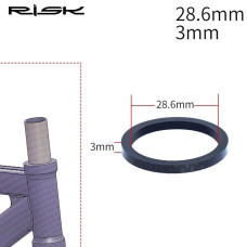 Кільце проставочне карбон 3*28.6 чорний RISK RA120-1-1 Кільце проставочне карбон 3*28.6 чорний RISK RA120-1-1