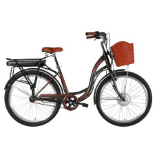 Велосипед з електроприводом 26" ST Dorozhnik eAQUAMARINE BH рама-17" 36 B 13 А*г 500 Вт сірий YS 7810 (з пластиковою корзиною) 2026 Велосипед з електроприводом 26" ST Dorozhnik eAQUAMARINE BH рама-17" 36 B 13 А*г 500 Вт сірий YS 7810 (з пластиковою корзиною) 2026