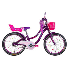 Велосипед ST 20" Formula Kid FLOWER PREMIUM BH рама-10" фіолетовий 2026 Велосипед ST 20" Formula Kid FLOWER PREMIUM BH рама-10" фіолетовий 2026