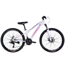 Велосипед AL 26" Formula BLACKWOOD DD FR рама-13" біло-рожевий 2025