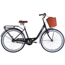 Велосипед ST 26" Dorozhnik LUX Velosteel рама-17" чорний зі сріблястим 2025 Велосипед ST 26" Dorozhnik LUX Velosteel рама-17" чорний зі сріблястим 2025