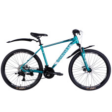 Велосипед AL 26" Discovery BASTION DD CS рама-18" бірюзовий 2025
