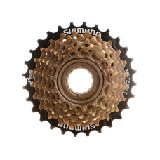 Тріскачка 7 14-28Т Сталь SHIMANO TZ-500 коричневий