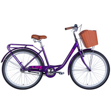 Велосипед ST 26" Dorozhnik LUX Velosteel рама-17" сливовий 2026 Велосипед ST 26" Dorozhnik LUX Velosteel рама-17" сливовий 2026