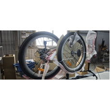 Велосипед уцінений ST 24" DAVI DAVI Vbr FR рама-14" рожевий з чорною покришкою 2026