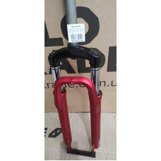 Вилка 26" Амортизаційна ST 1-1/8 rod-200 безрізьбова travel-50мм disc червоний (матовий) YS 3041 matt LIANJI LJ641 TREK 13" Вилка 26" Амортизаційна ST 1-1/8 rod-200 безрізьбова travel-50мм disc червоний (матовий) YS 3041 matt LIANJI LJ641 TREK 13"