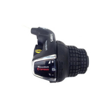 Грипшифт прав. R6, індекс. чорн. SHIMANO SL-RS35