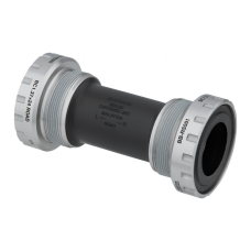 Каретка без вала 113.5 під порожнисту вісь (Hollowtech II) SHIMANO BB-RS501 сірий з чорним Каретка без вала 113.5 під порожнисту вісь (Hollowtech II) SHIMANO BB-RS501 сірий з чорним