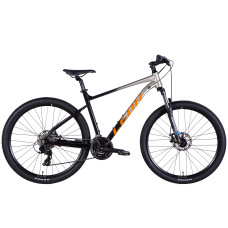 Велосипед AL 27,5" Leon XC 105 DD CS рама-19" срiблястий з чорним 2025 Велосипед AL 27,5" Leon XC 105 DD CS рама-19" срiблястий з чорним 2025