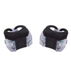 Мигалка BEcool BC-RL8002 чорний біле+червоне світло LED (2шт) AM (брендоване пакування) Мигалка BEcool BC-RL8002 чорний біле+червоне світло LED (2шт) AM (брендоване пакування)