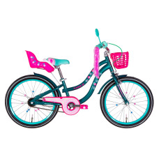 Велосипед ST 20" Formula Kid FLOWER PREMIUM BH рама-10" темно-зелений 2026 Велосипед ST 20" Formula Kid FLOWER PREMIUM BH рама-10" темно-зелений 2026