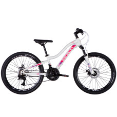 Велосипед ST 24" Discovery KELLY DD FR рама-11" біло-рожевий 2025 Велосипед ST 24" Discovery KELLY DD FR рама-11" біло-рожевий 2025