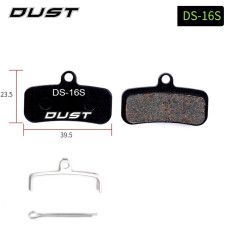 Колодки гальмівні disc Напівметал DUST DS-16-1 DUST DS-16-1 SAINT M810, 820 ZEE M640 AM (брендоване пакування) Колодки гальмівні disc Напівметал DUST DS-16-1 DUST DS-16-1 SAINT M810, 820 ZEE M640 AM (брендоване пакування)