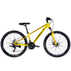 Велосипед AL 26" Formula MOTION DD FR рама-13" жовтий з чорним 2026 Велосипед AL 26" Formula MOTION DD FR рама-13" жовтий з чорним 2026