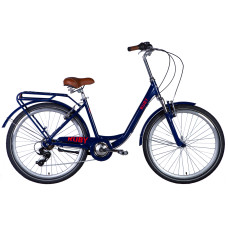 Велосипед уцінений AL 26" Dorozhnik RUBY Vbr FR рама-17" темно-синій 2024 Велосипед уцінений AL 26" Dorozhnik RUBY Vbr FR рама-17" темно-синій 2024