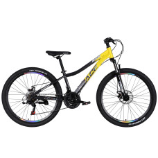 Велосипед ST 26" SPACE AURORA DD FR рама-13" жовто-чорний 2026 Велосипед ST 26" SPACE AURORA DD FR рама-13" жовто-чорний 2026