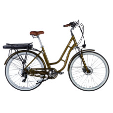 Велосипед з електроприводом 28" AL Dorozhnik eCORAL DD FR рама-19" 48B 13А*г 500Вт бронзовий 2026 Велосипед з електроприводом 28" AL Dorozhnik eCORAL DD FR рама-19" 48B 13А*г 500Вт бронзовий 2026