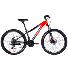 Велосипед ST 26" SPACE MARS DD FR рама-13" червоно-чорний 2026 Велосипед ST 26" SPACE MARS DD FR рама-13" червоно-чорний 2026