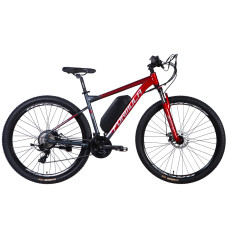 Велосипед з електроприводом 29" AL Formula eF-1 DD CS рама-18,5" 48B 12.5А*г 500Вт червоно-сріблястий 2026 Велосипед з електроприводом 29" AL Formula eF-1 DD CS рама-18,5" 48B 12.5А*г 500Вт червоно-сріблястий 2026