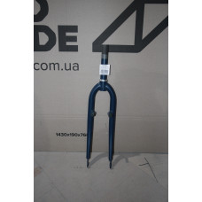 Вилка 26" Жорстка ST 1-1/8 rod-158 безрізьбова v-br синій (матовий) YS 7102 60% matt Dorozhnik LUX (пошкодження ЛКП) Вилка 26" Жорстка ST 1-1/8 rod-158 безрізьбова v-br синій (матовий) YS 7102 60% matt Dorozhnik LUX (пошкодження ЛКП)