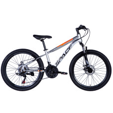 Велосипед ST 24" SPACE SATURN DD FR рама-13" сіро-помаранчевий 2024 Велосипед ST 24" SPACE SATURN DD FR рама-13" сіро-помаранчевий 2024