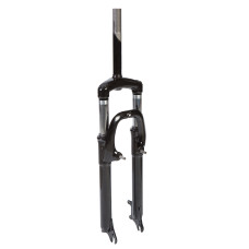 Вилка 27.5" Амортизаційна Сталь 1 rod-185 різьб. travel-100mm disc/v-br чорний FSD LJ-531