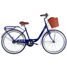 Велосипед уцінений ST 26" Dorozhnik LUX Velosteel рама-17" бузковий 2025 Велосипед уцінений ST 26" Dorozhnik LUX Velosteel рама-17" бузковий 2025