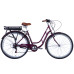 Велосипед з електроприводом 28" ST Dorozhnik eRETRO Vbr FR рама-19" 36B 13А*г 500Вт малиновий 2026