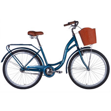 Велосипед ST 26" Dorozhnik AQUAMARINE BH рама-17" темно-синій 2026 Велосипед ST 26" Dorozhnik AQUAMARINE BH рама-17" темно-синій 2026