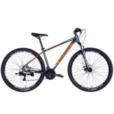 Велосипед AL 29" Discovery BASTION DD CS рама-17" сіро-помаранчевий 2025